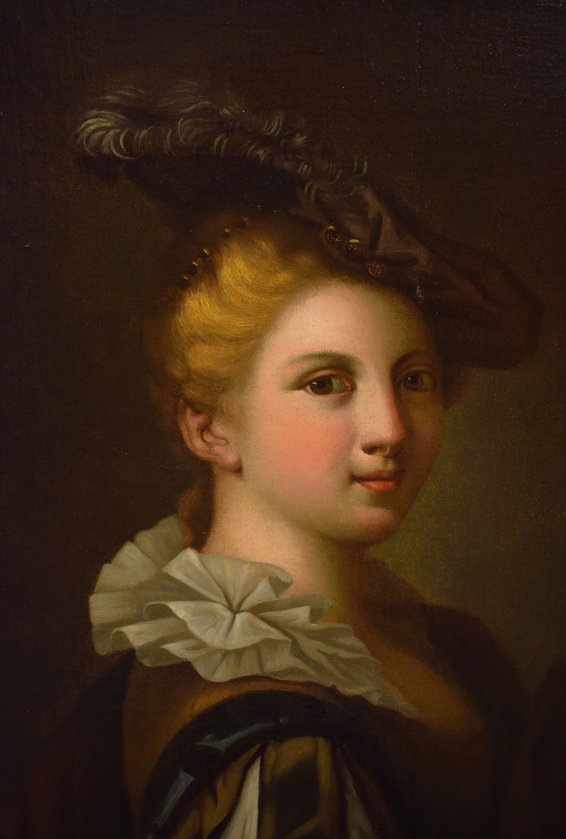 Giovane gentildonna - Jean-Baptiste Greuze (Tournus,1725 – Parigi,1805) Attribuito-photo-4