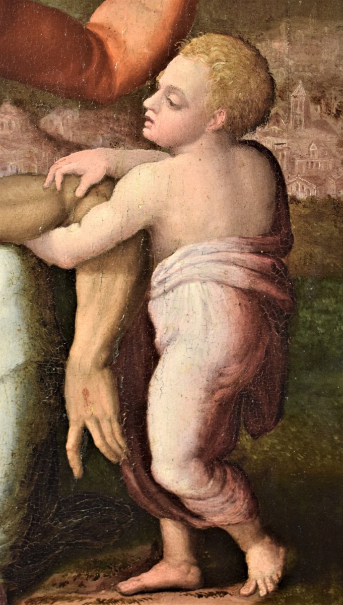 "La Pietà" Ecole Romaine  du XVIème de Michelangelo Buonarroti-photo-1