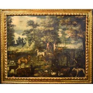 Il Paradiso Terrestre  - Jan Brueghel II° (Anversa, 1601 – 1678) bottega
