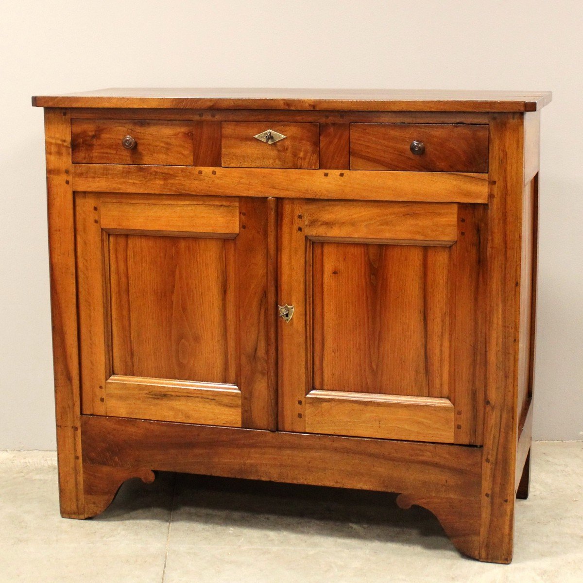 Antica Credenza Luigi Filippo in noce - 19°secolo