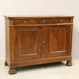 Antica credenza Luigi Filippo in noce - 19°secolo