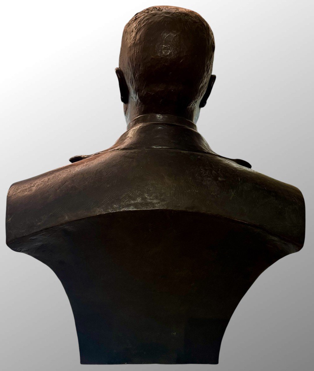 EUGENIO MACCAGNANI - Busto in bronzo del Ministro Luigi Dari-photo-3