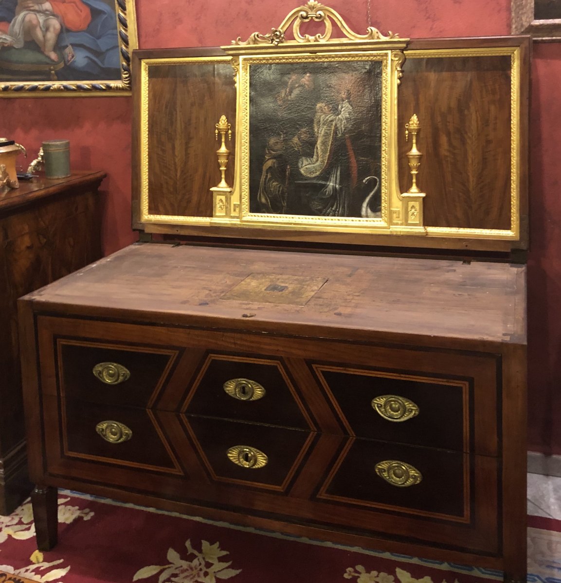 Commode Et Autel d'époque Louis XVI-photo-4