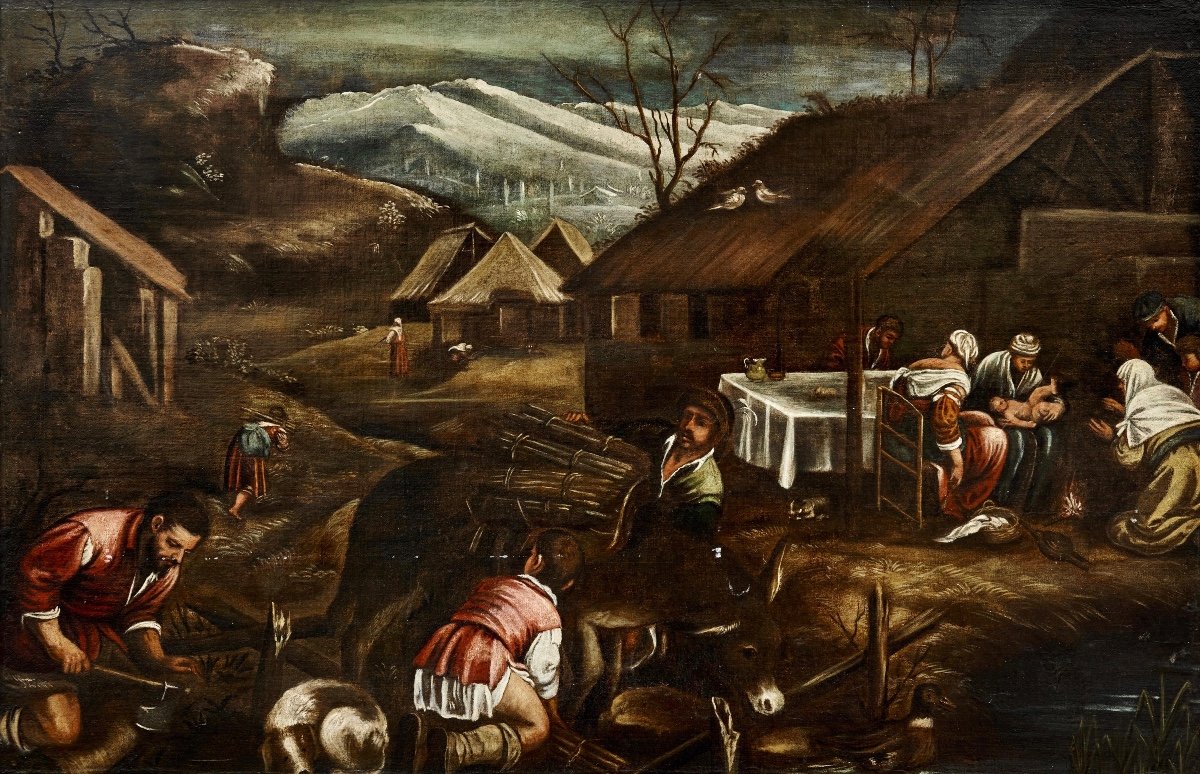 Giovanni Battista Bassano (1553-1613) “L’hiver”