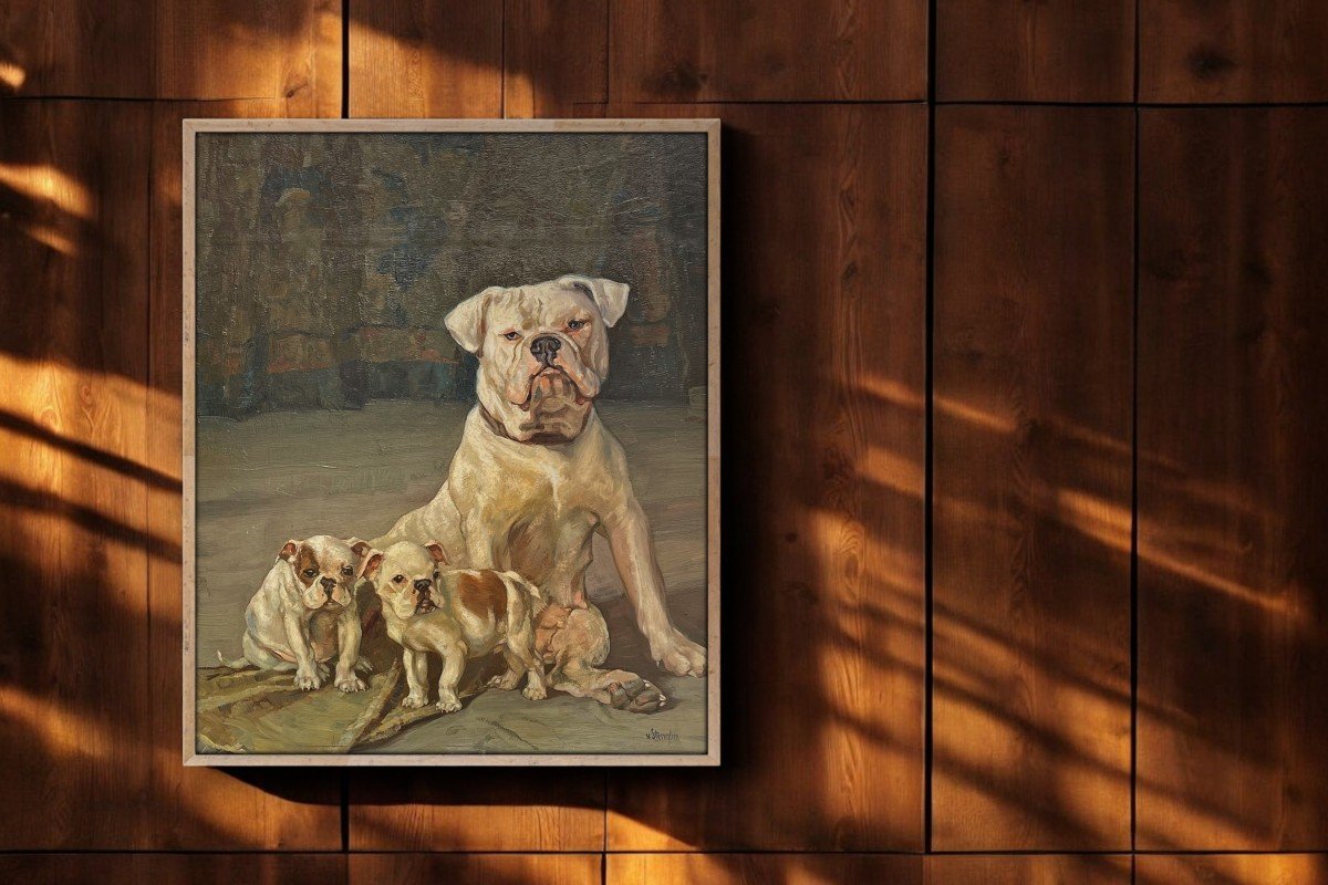 Ernst Hugo Von Stenglin (1862 – 1914) – Bulldog  -photo-4