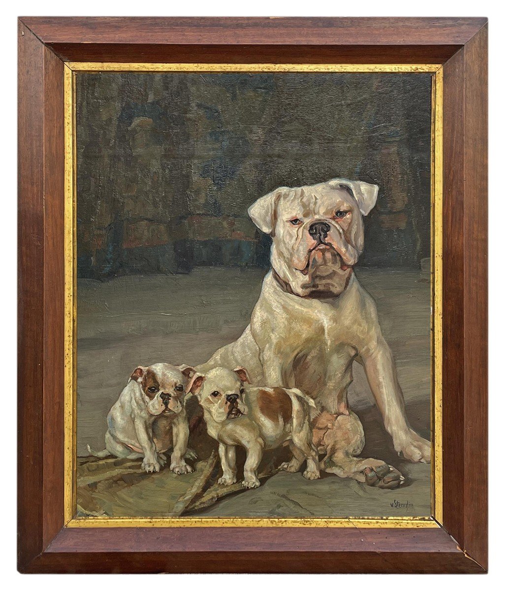 Ernst Hugo Von Stenglin (1862 – 1914) – Bulldog  -photo-1