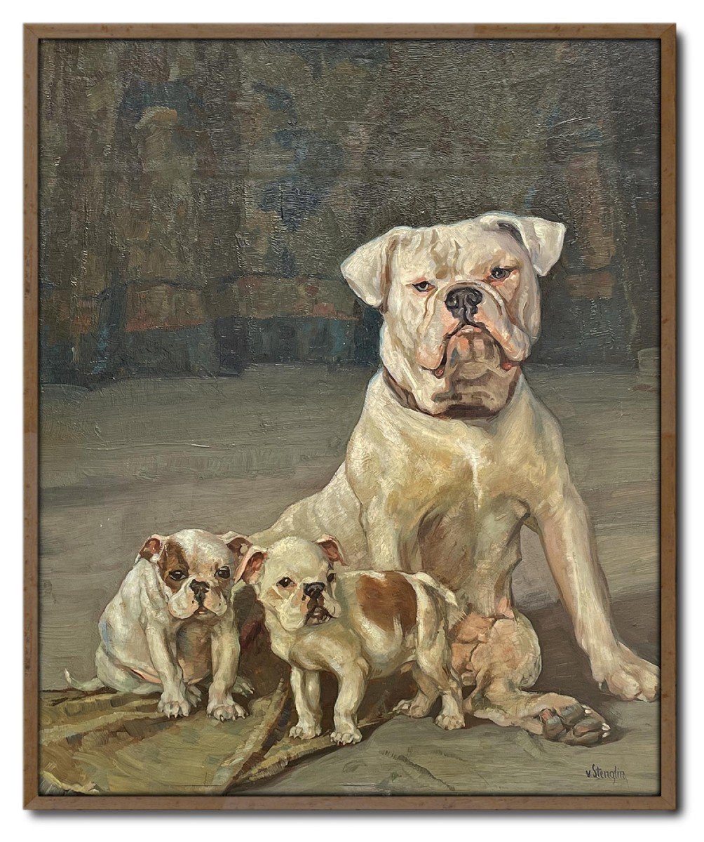 Ernst Hugo Von Stenglin (1862 – 1914) – Bulldog  