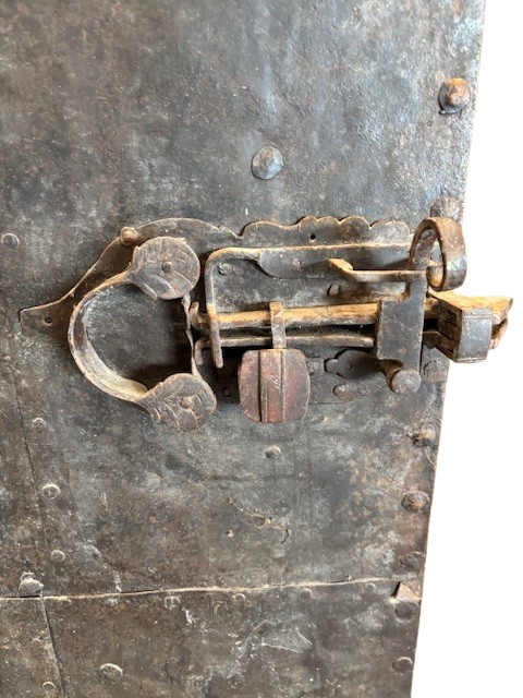 Porta ad un battente in ferro-photo-3