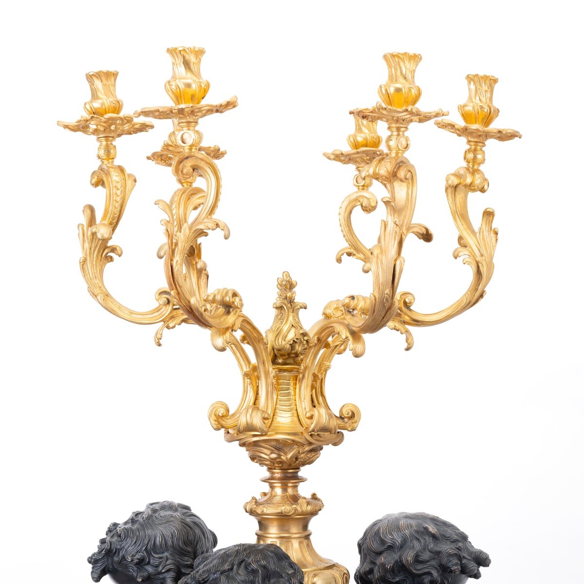 Grande candelabro decorativo del XX secolo-photo-3