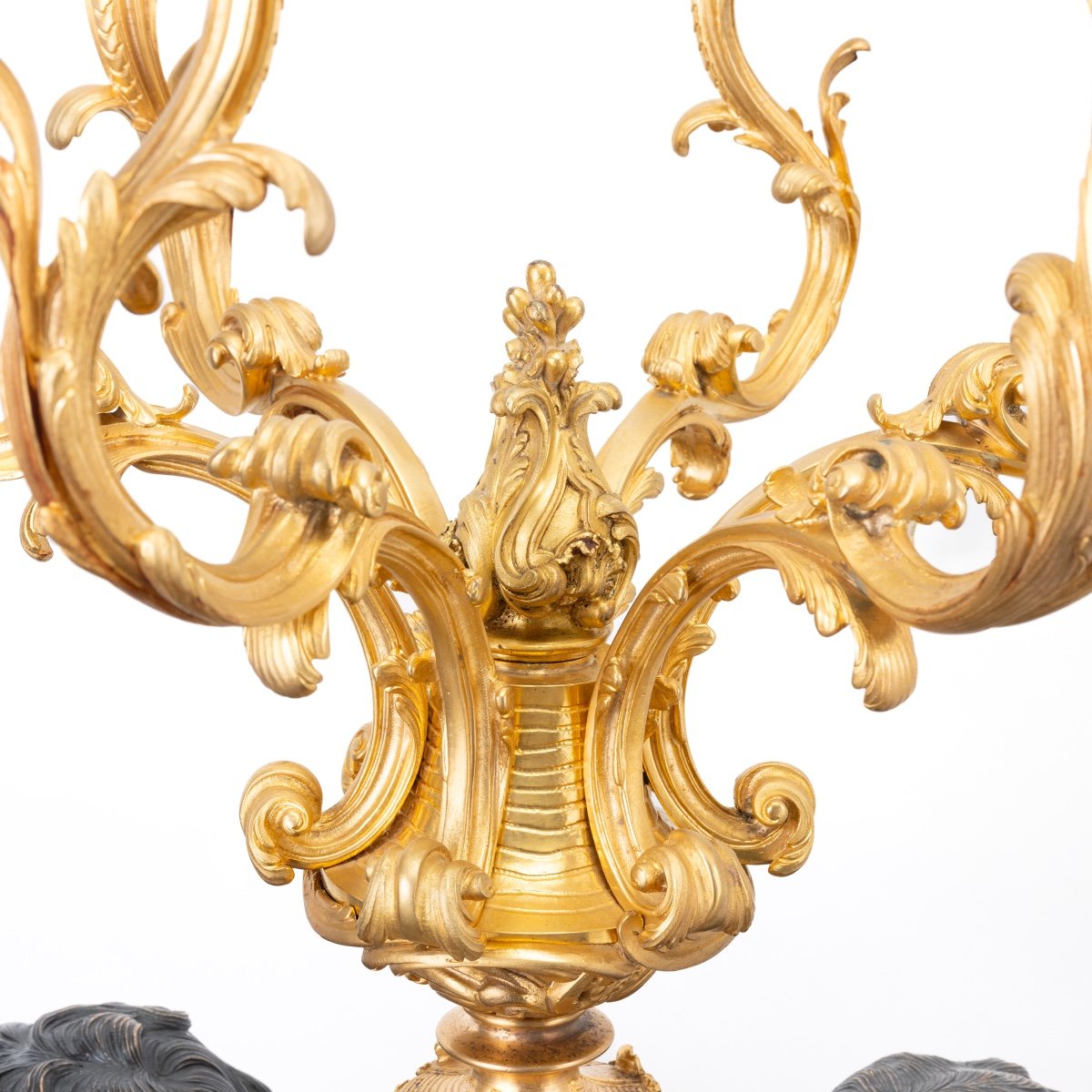 Grande candelabro decorativo del XX secolo-photo-4