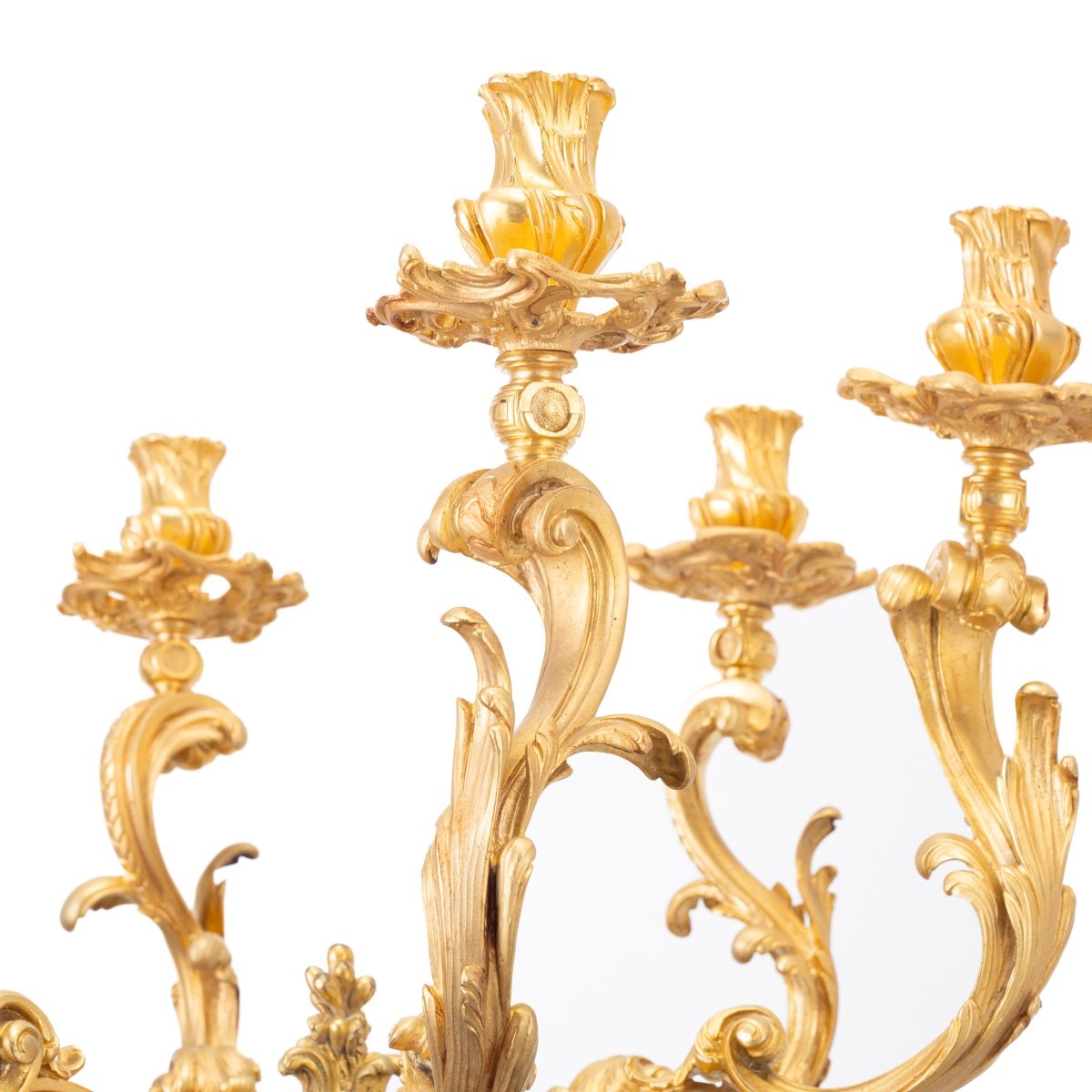 Grande candelabro decorativo del XX secolo-photo-2