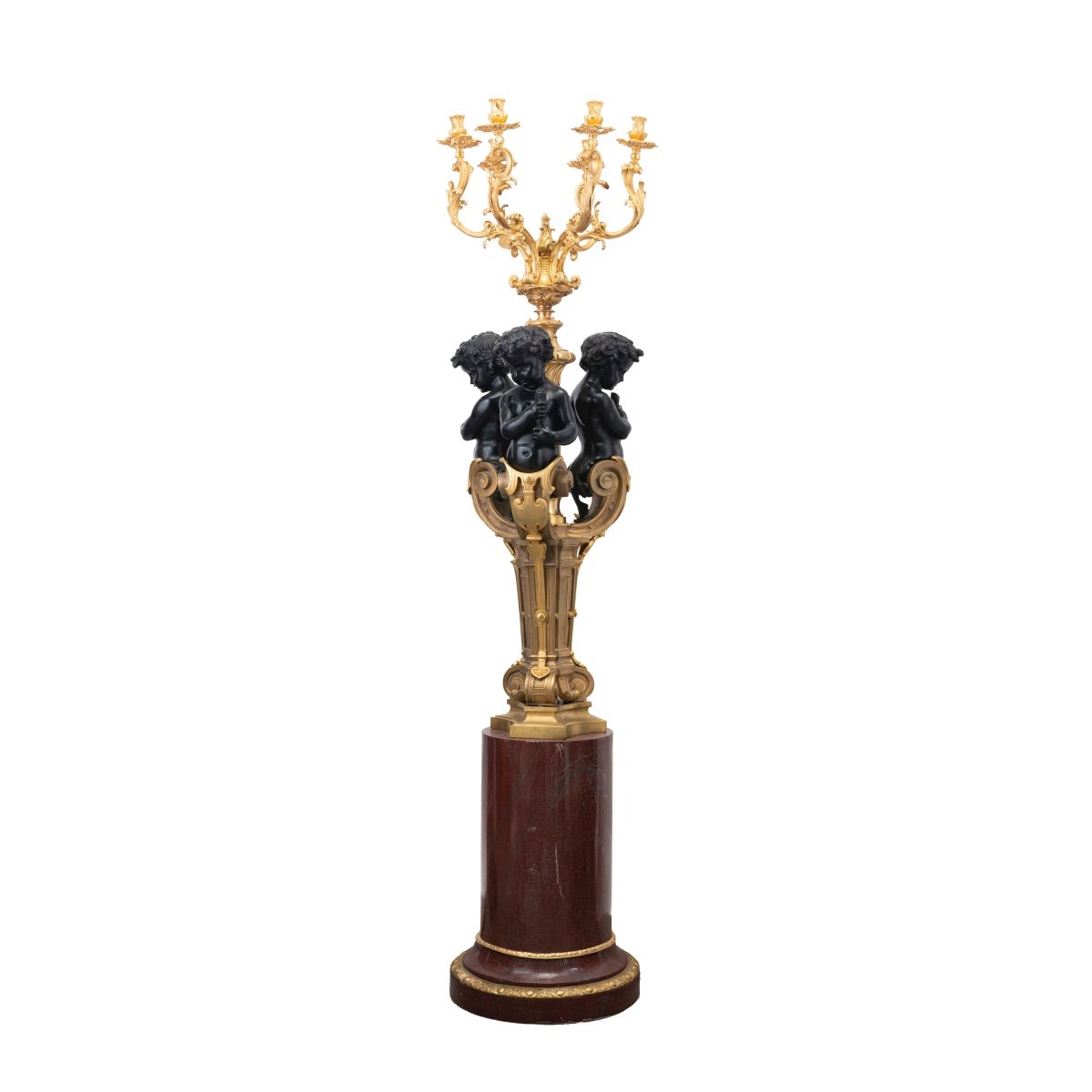 Grande candelabro decorativo del XX secolo