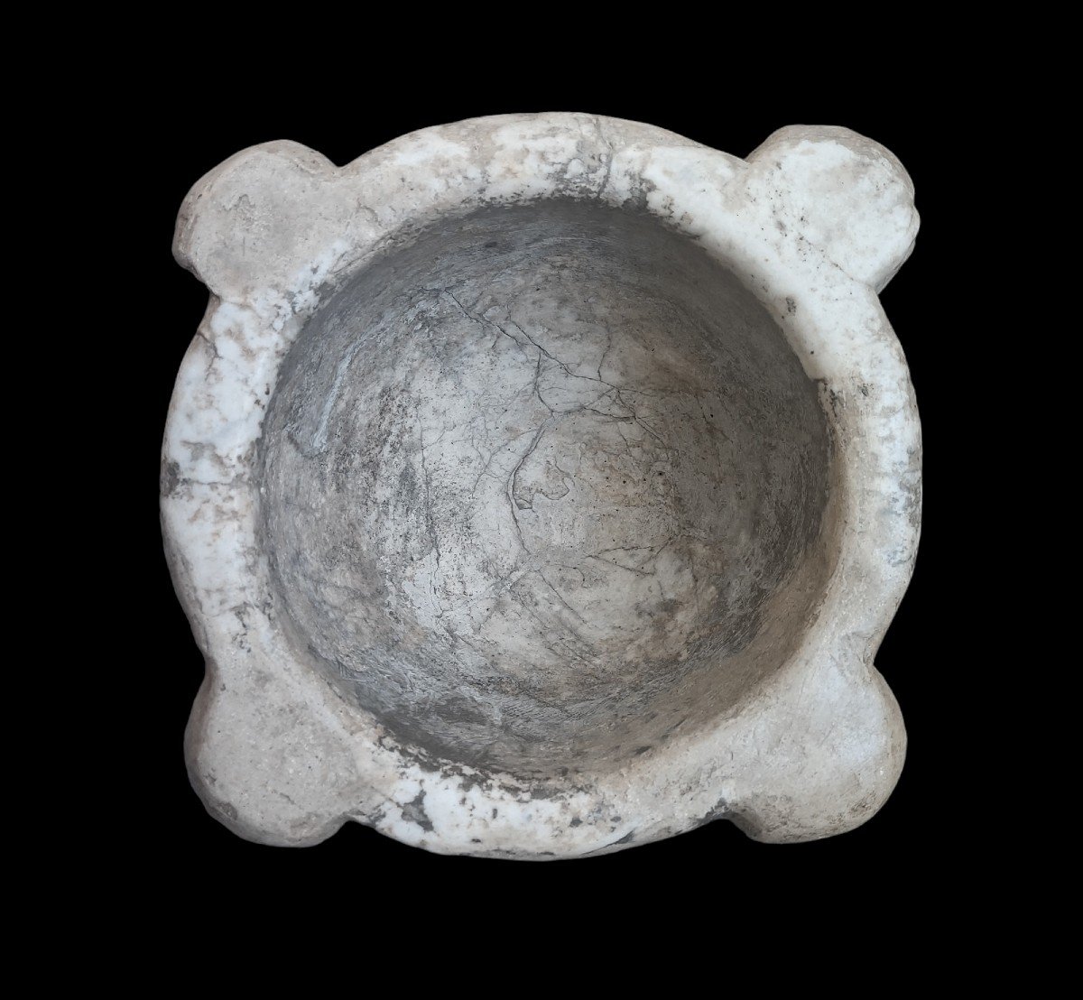 Raro mortaio piemontese in marmo alta epoca -photo-4