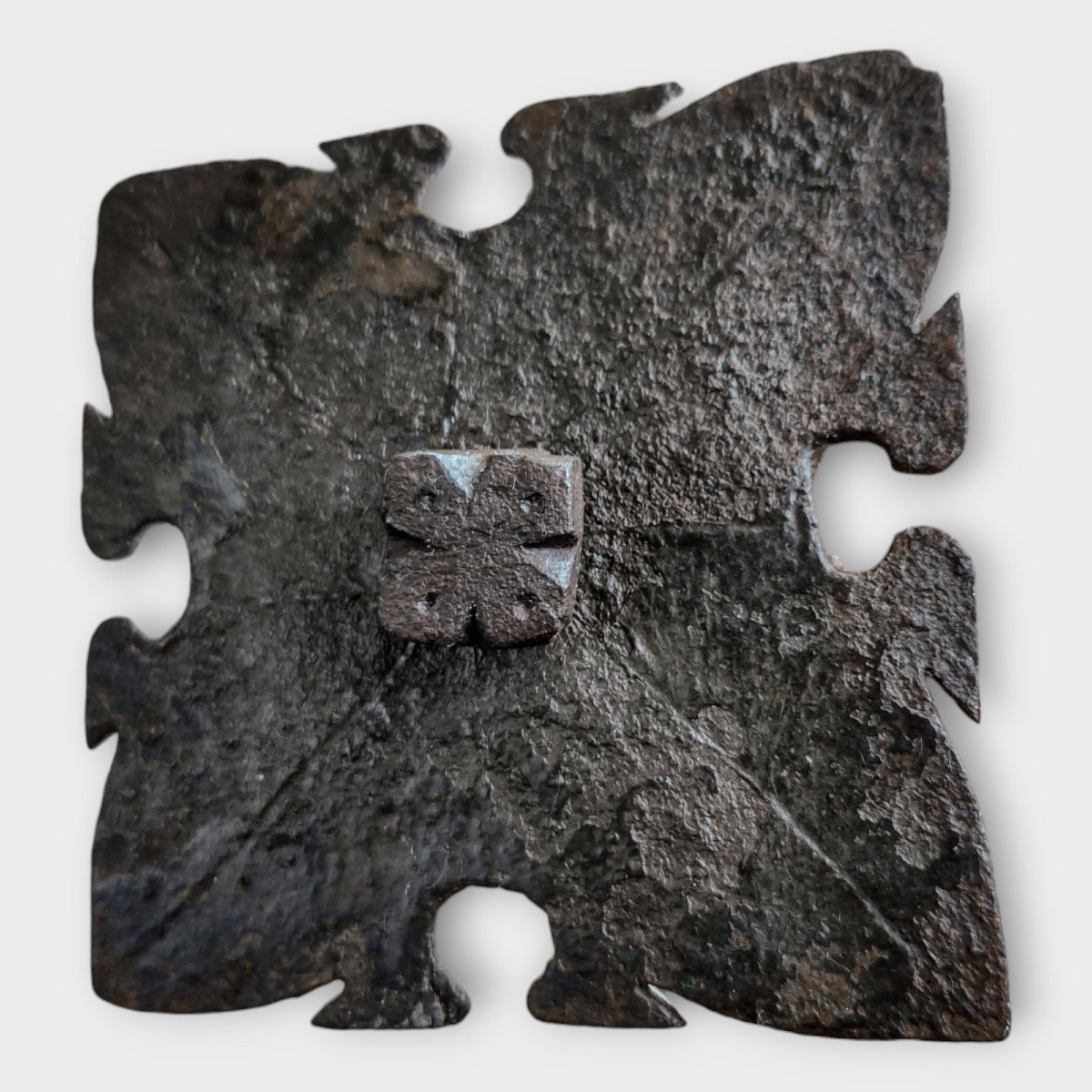 3 Grandi chiodi in ferro forgiato XVII secolo-photo-4