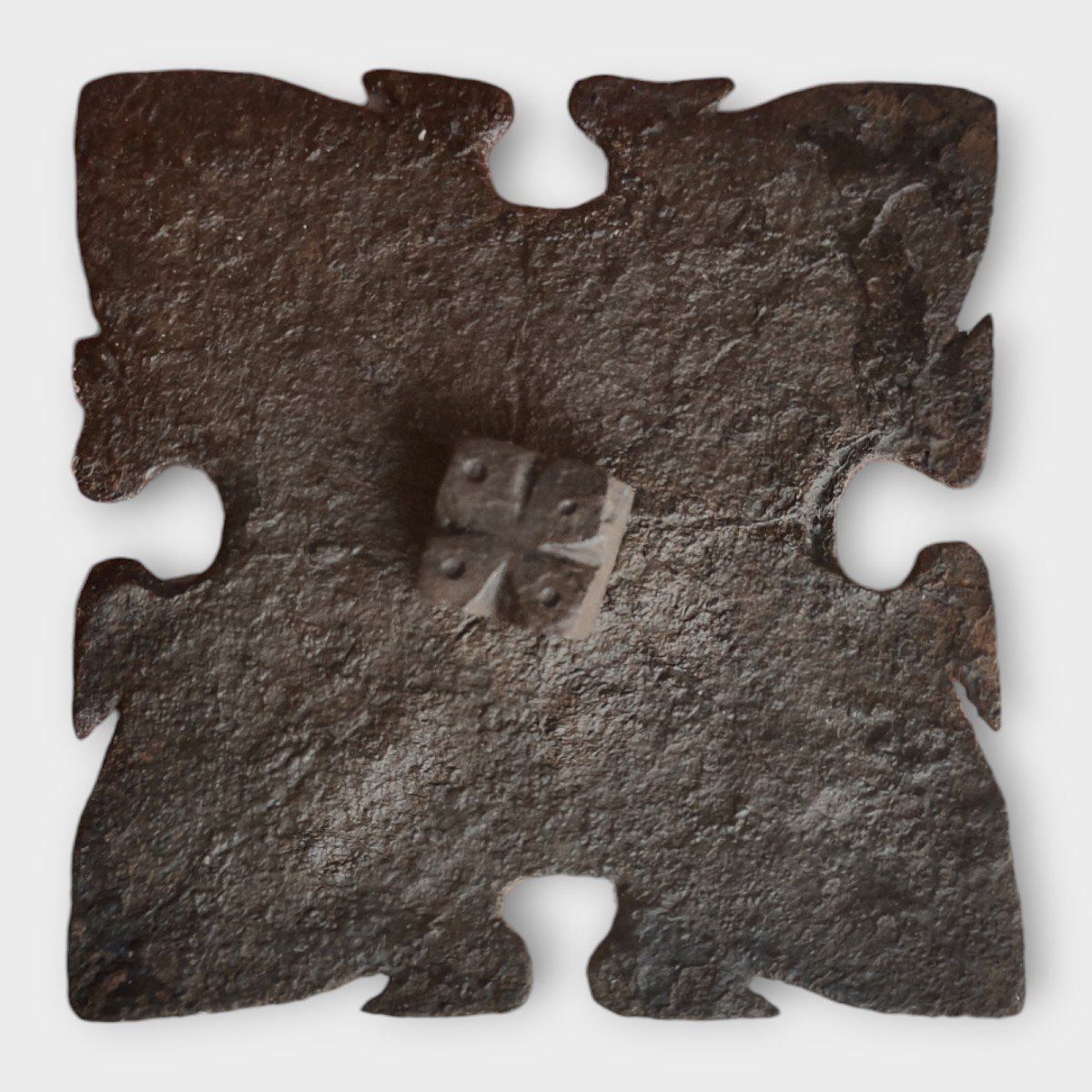 3 Grandi chiodi in ferro forgiato XVII secolo-photo-1