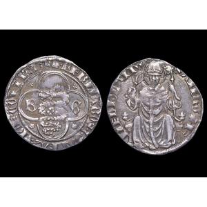 Grosso in Argento MIlano 1354-1378