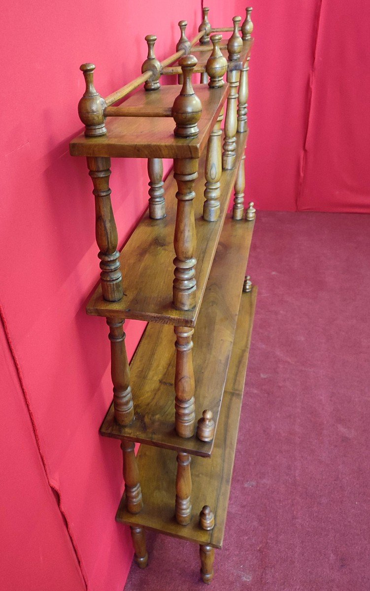 Etagere in noce italiana-photo-2