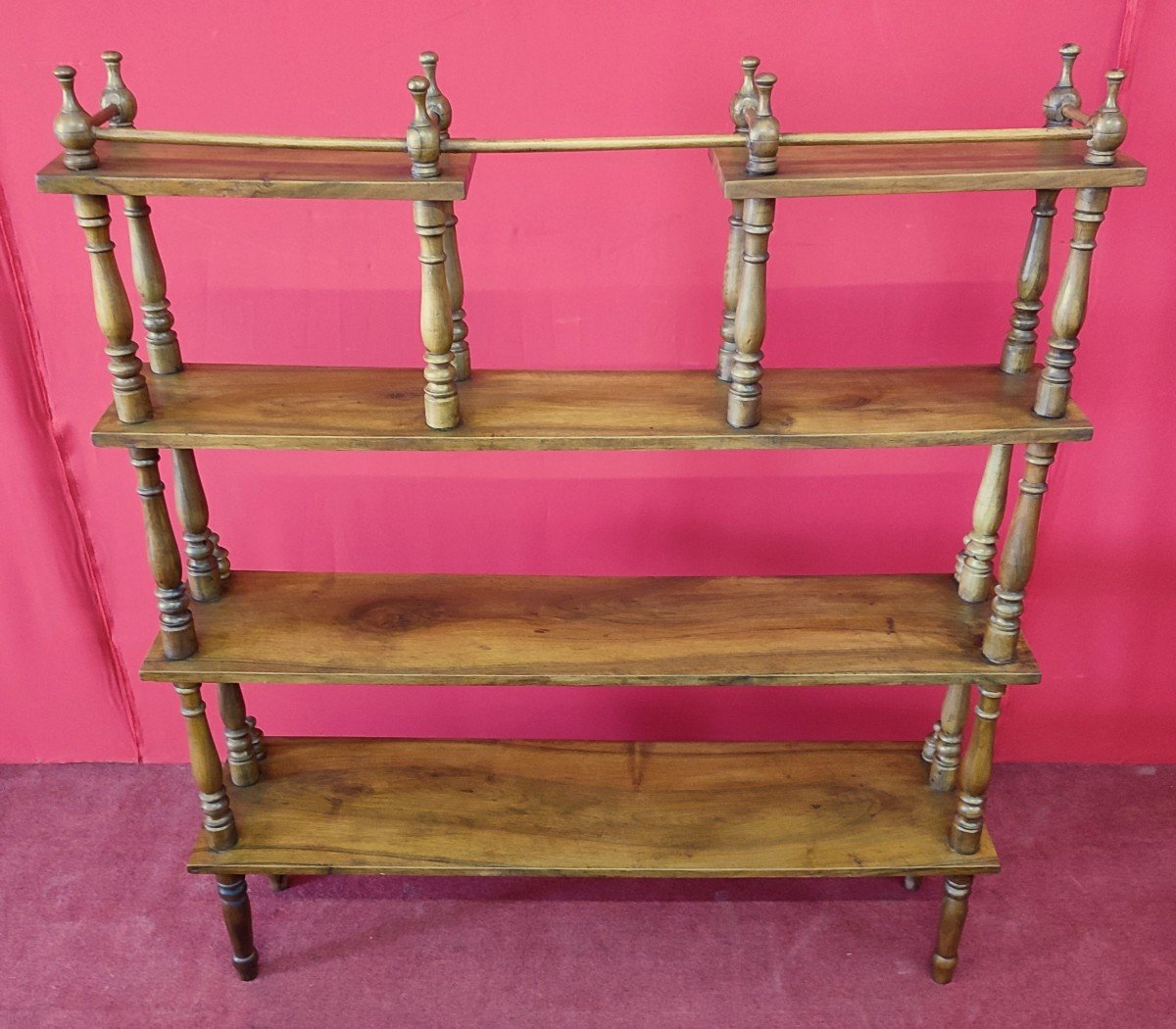 Etagere in noce italiana-photo-4