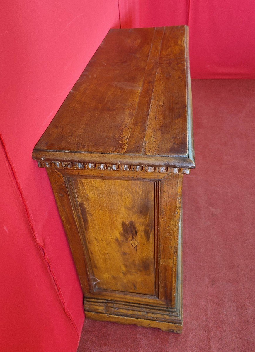 Credenza stretta in Noce-photo-2