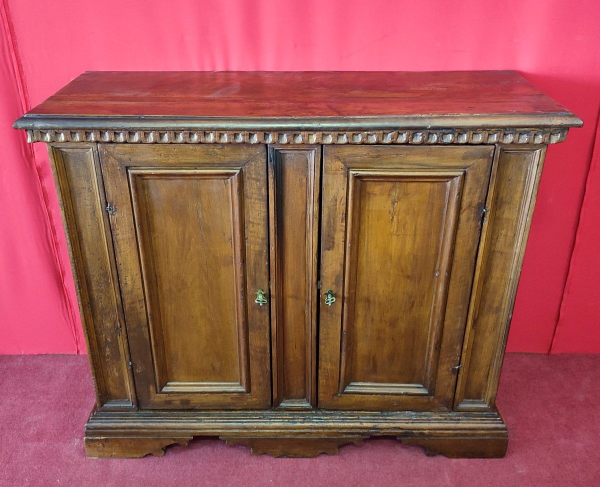 Credenza stretta in Noce-photo-6