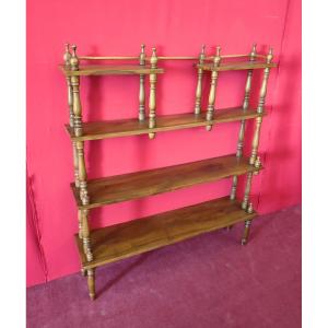 Etagere in noce italiana