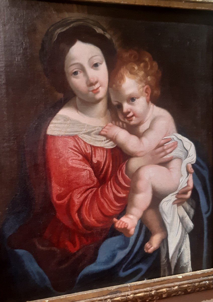 Quadro Madonna con bambino del 18esimo secolo