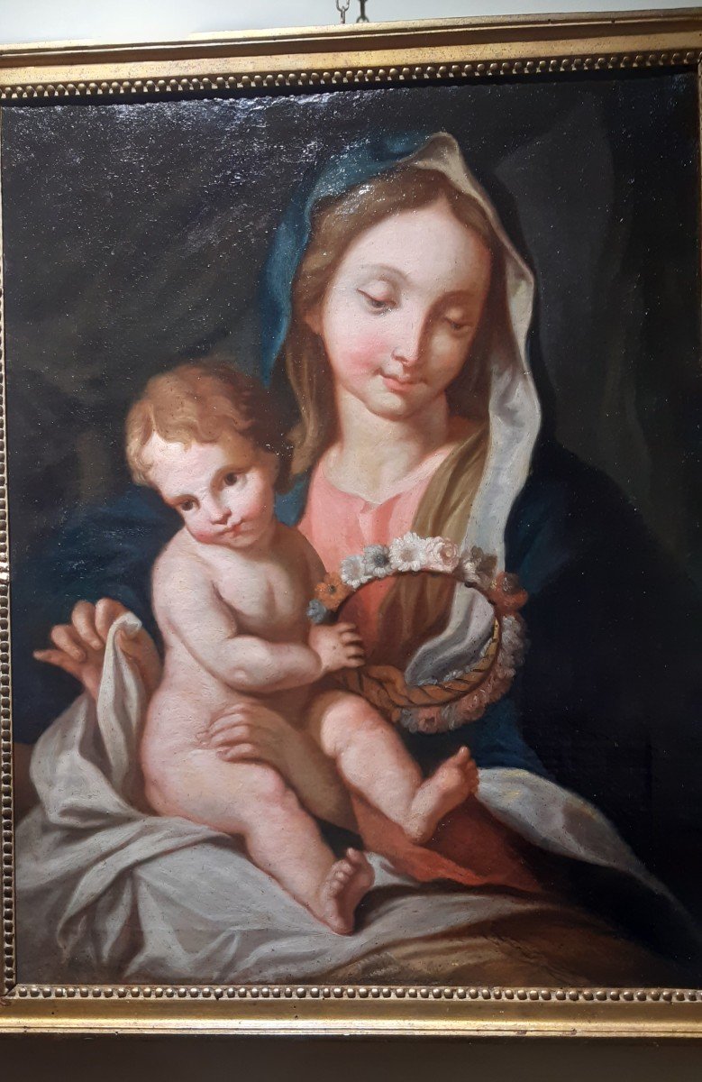 Quadro Madonna con bambino