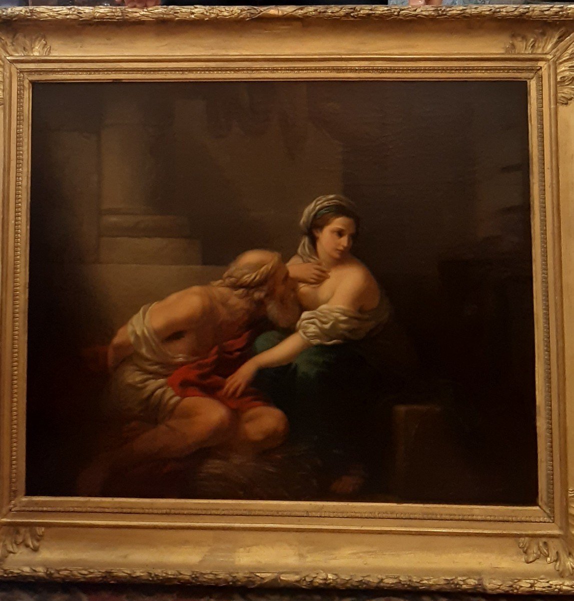 Quadro neoclassico del XIXesimo secolo