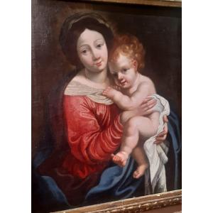 Quadro Madonna con bambino del 18esimo secolo