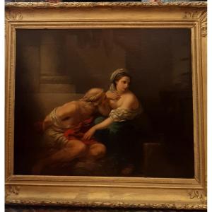 Quadro neoclassico del XIXesimo secolo