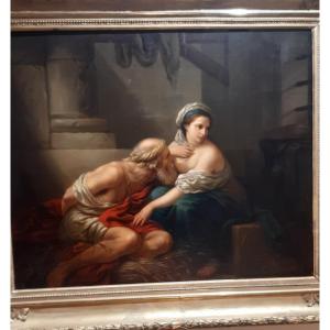 Quadro neoclassico del XIXesimo secolo