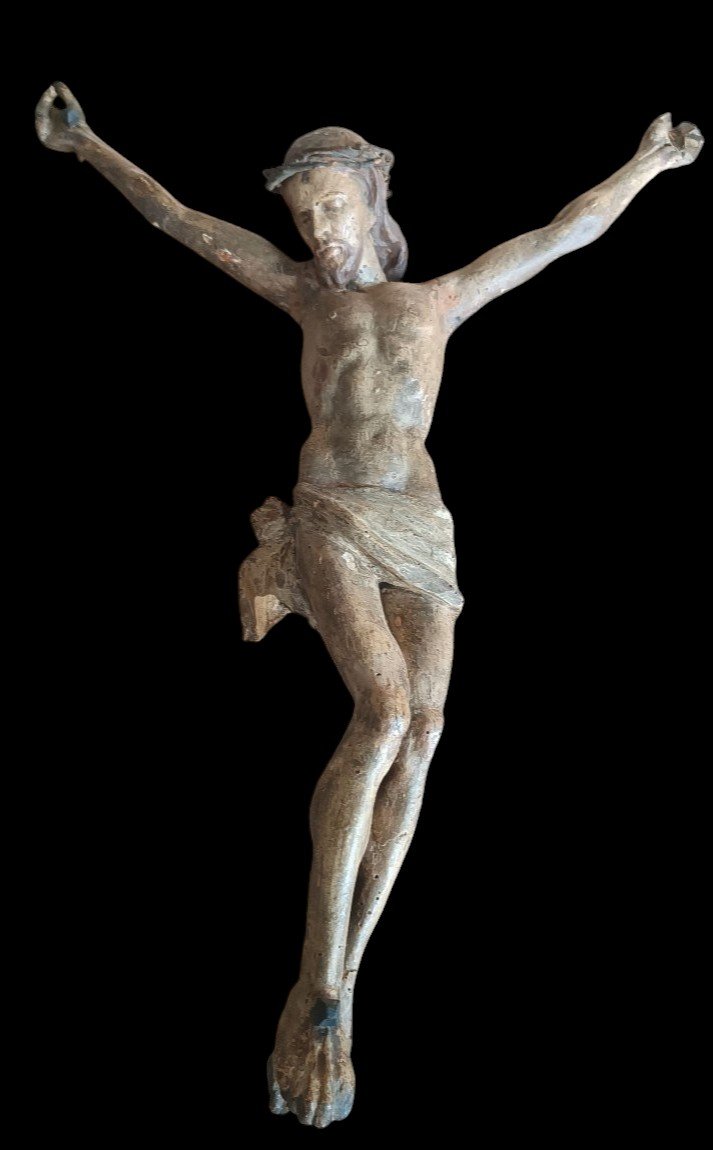 Cristo in legno policromo XVII secolo