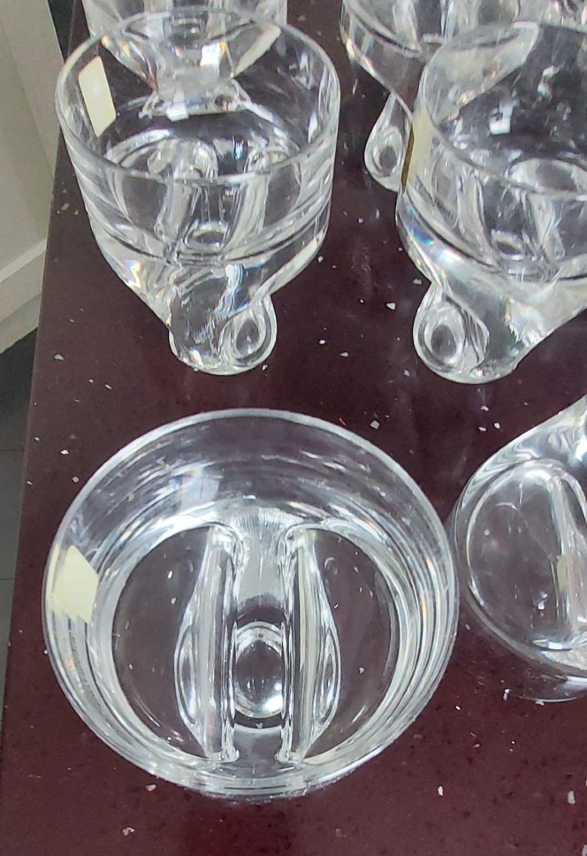 Set Da 12 Bicchieri whisky Kristall Krisla DESIGN Taddei Sistini '60-photo-1