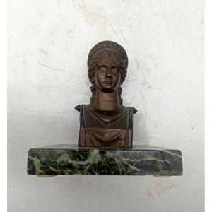 scultura bronzo Grand Tour Bronzo di Antonia Minore come Giunone