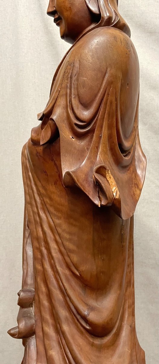 Grande Guanyin in legno XXsecolo-photo-7