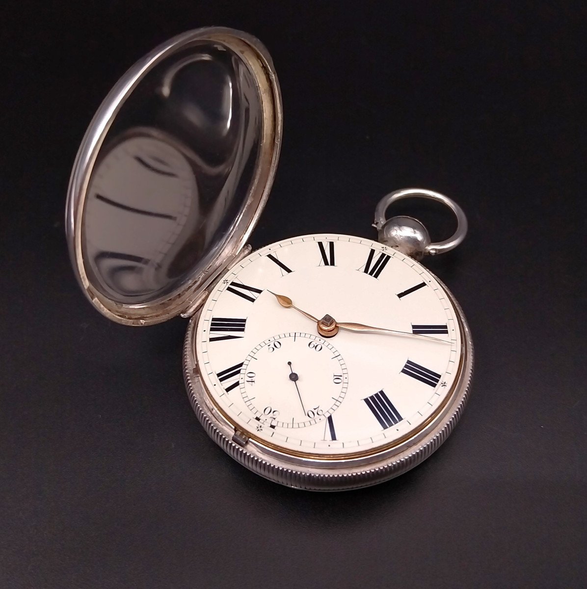 Orologio da tasca inglese Detached Lever con conoide, 1824-photo-3