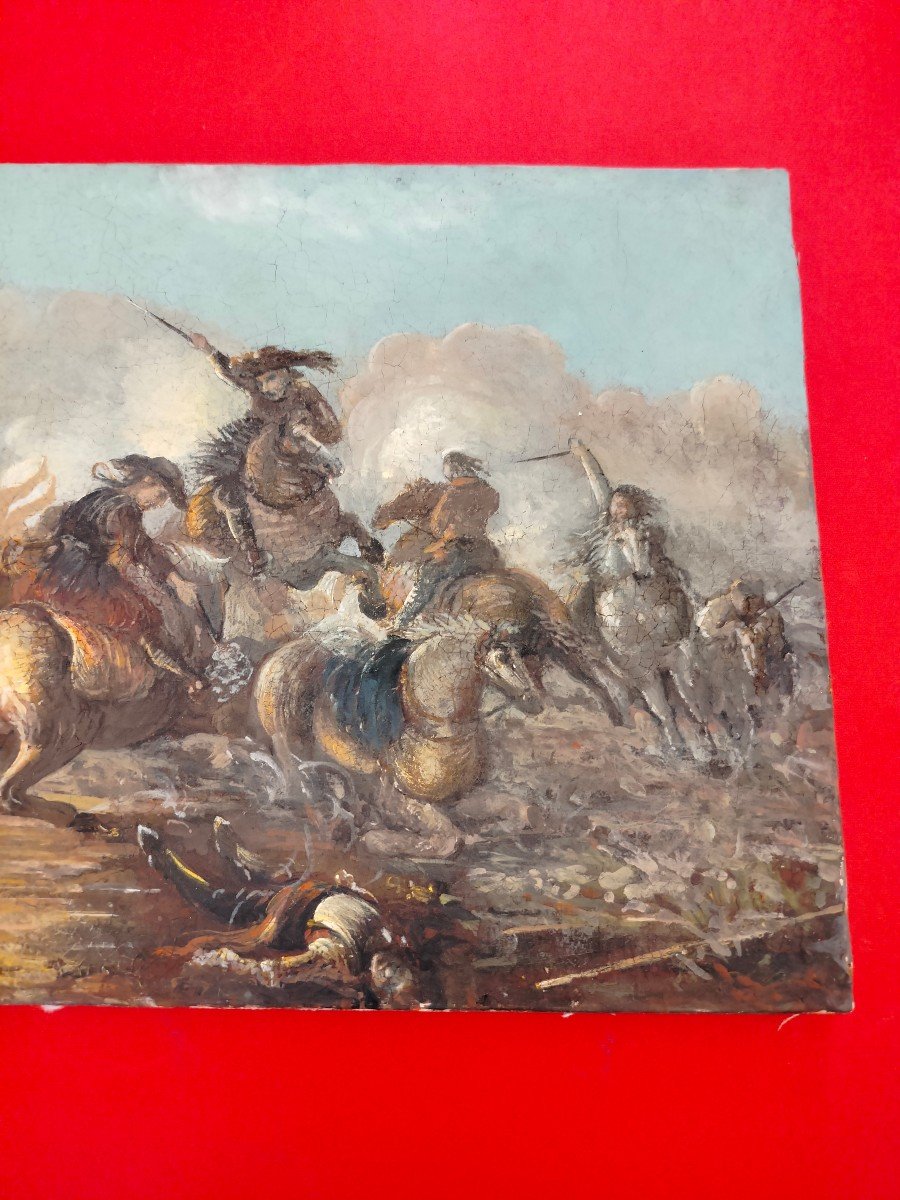 Scena di battaglia a cavallo fine '800-photo-3
