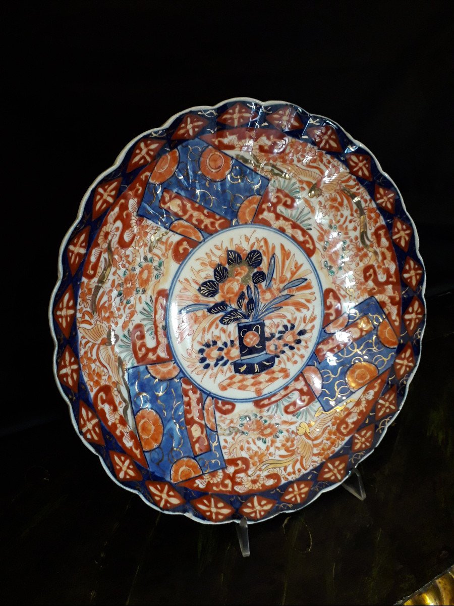 Piatto Porcellana Imari XIX s.-photo-2