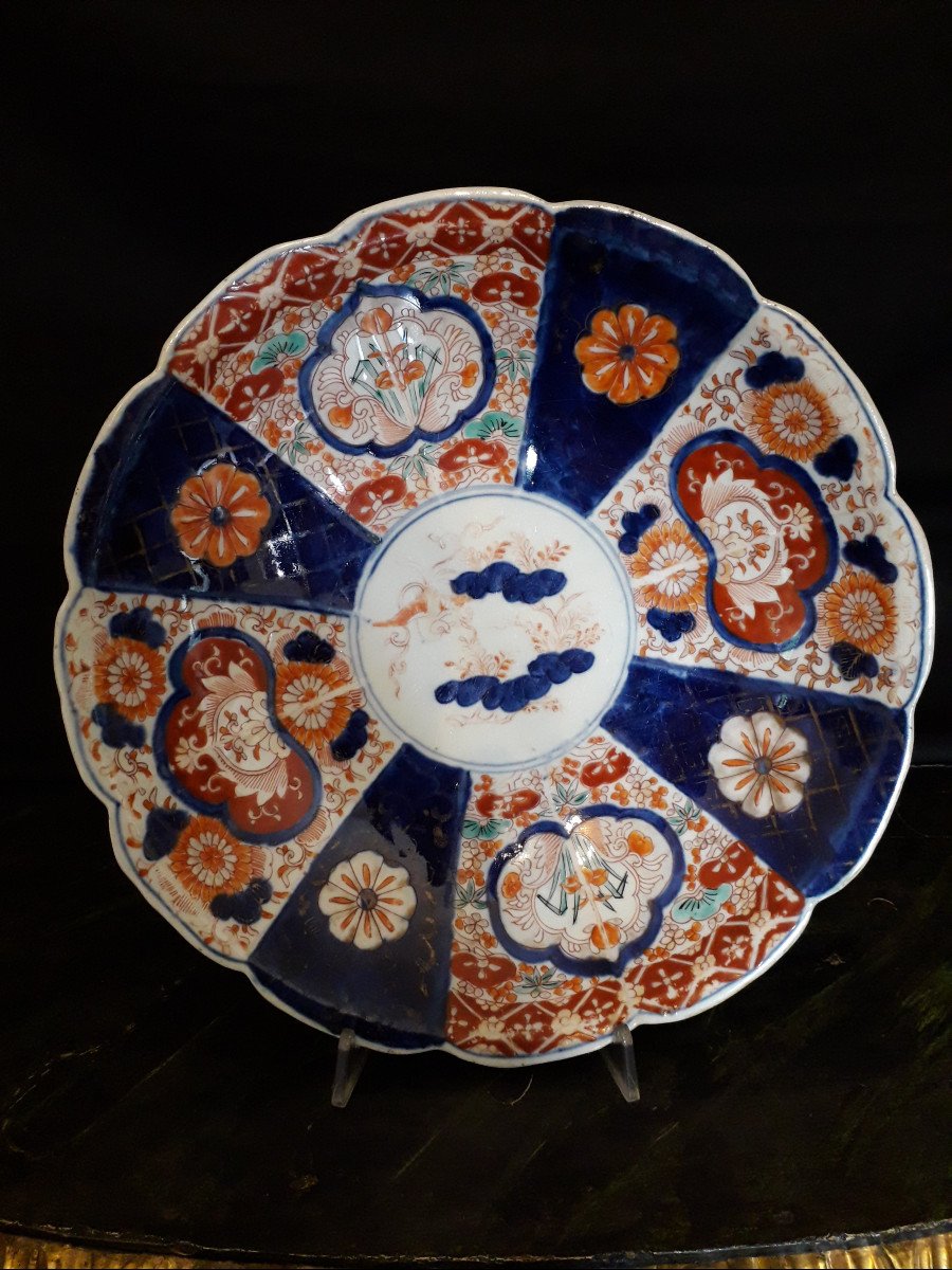 Piatto Imari del 1800