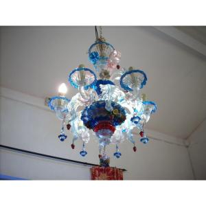 Lampadario Murano 6 luci