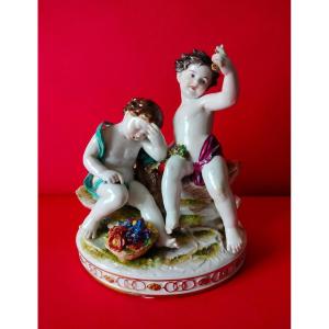 Porcelaine de Capodimonte Italia fine 1800