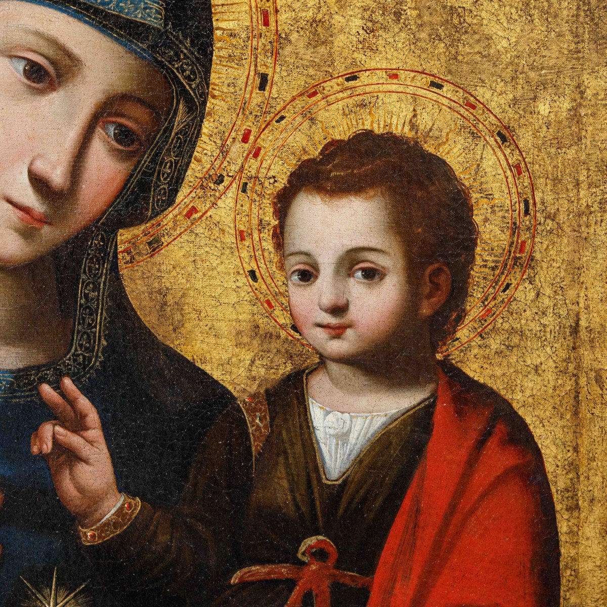 XVII secolo, Madonna con Bambino -photo-3