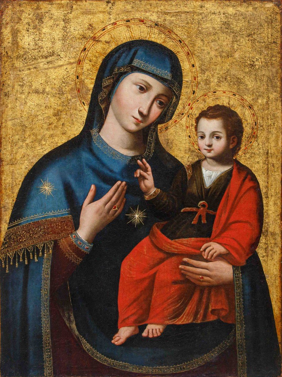 XVII secolo, Madonna con Bambino 