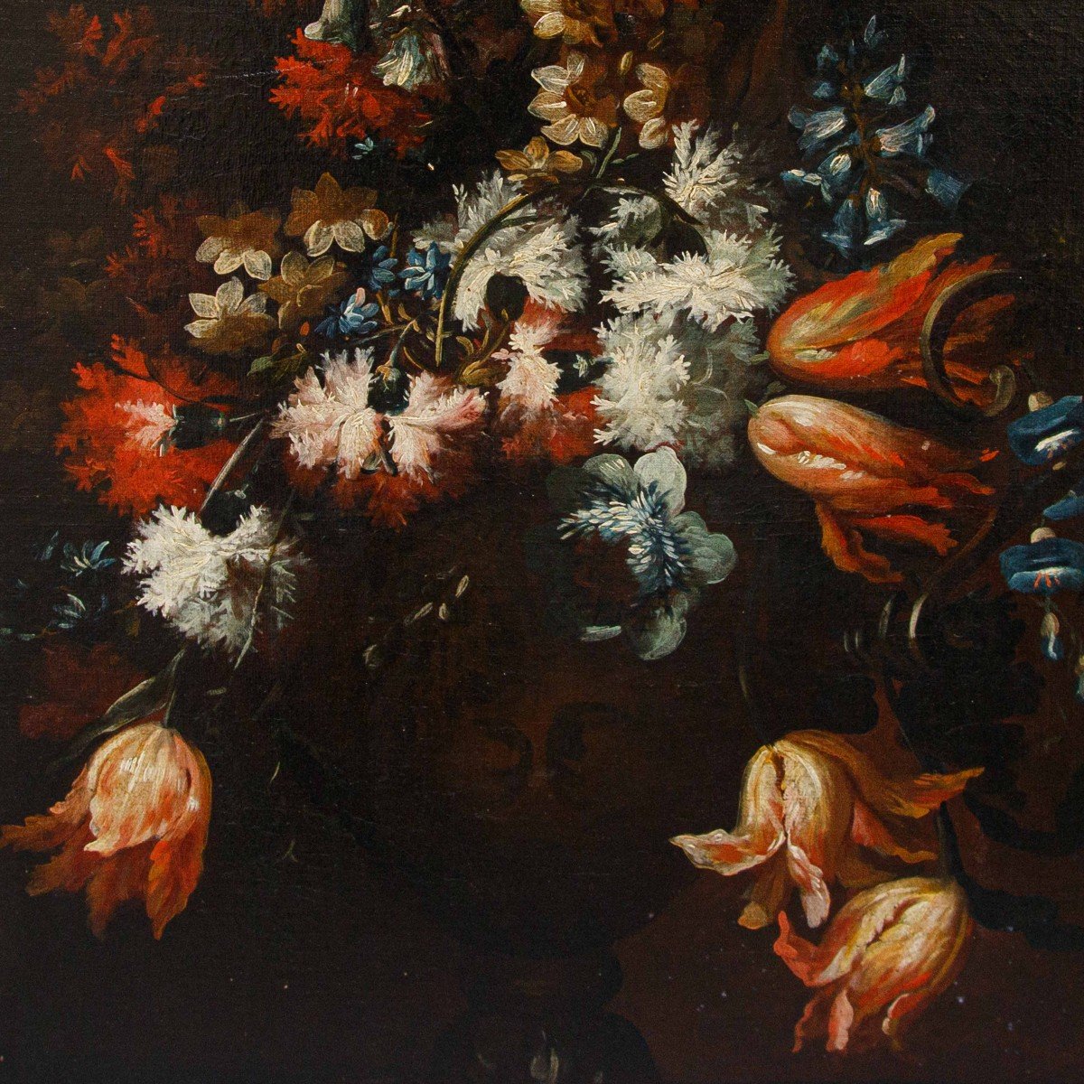 Scuola lombarda, XVII secolo,  Vaso di fiori-photo-1