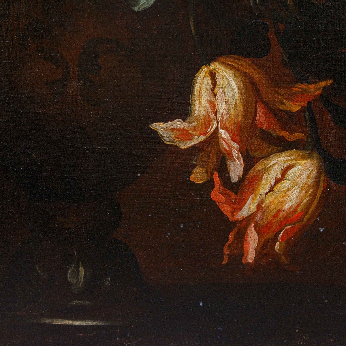 Scuola lombarda, XVII secolo,  Vaso di fiori-photo-2