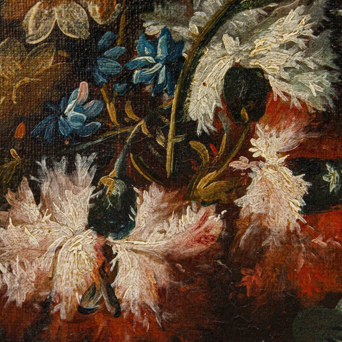 Scuola lombarda, XVII secolo,  Vaso di fiori-photo-3