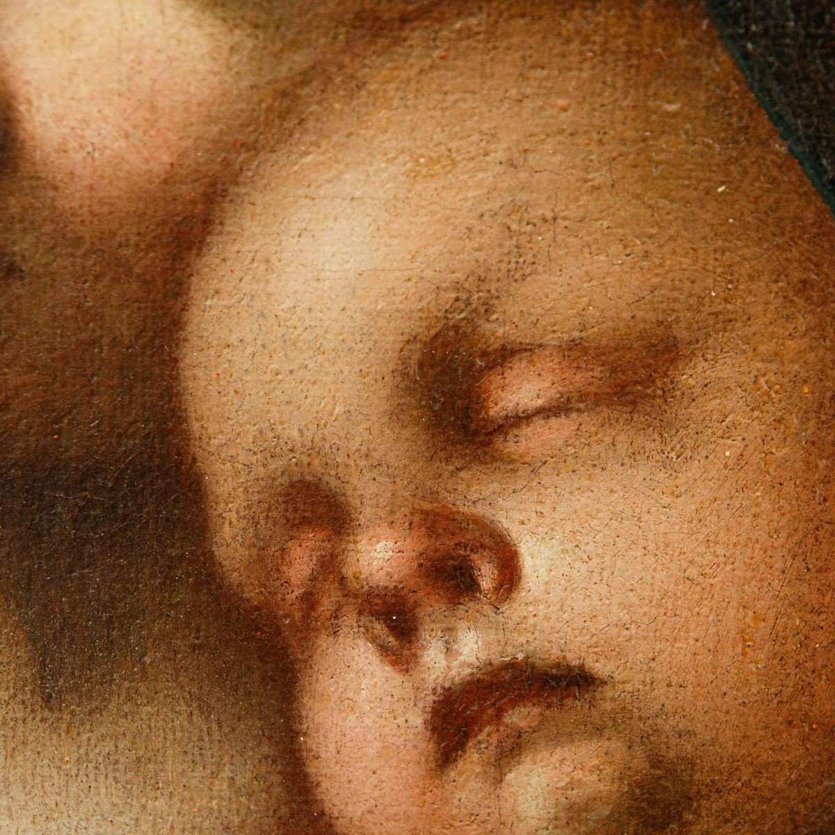 XVII-XVIII secolo, Cerchia di Carlo Cignani ( 1628 – 1718), Madonna con Bambino -photo-3
