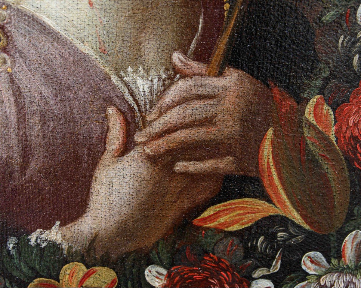 XVII secolo,  Sant’Orsola in Ghirlanda di fiori-photo-4