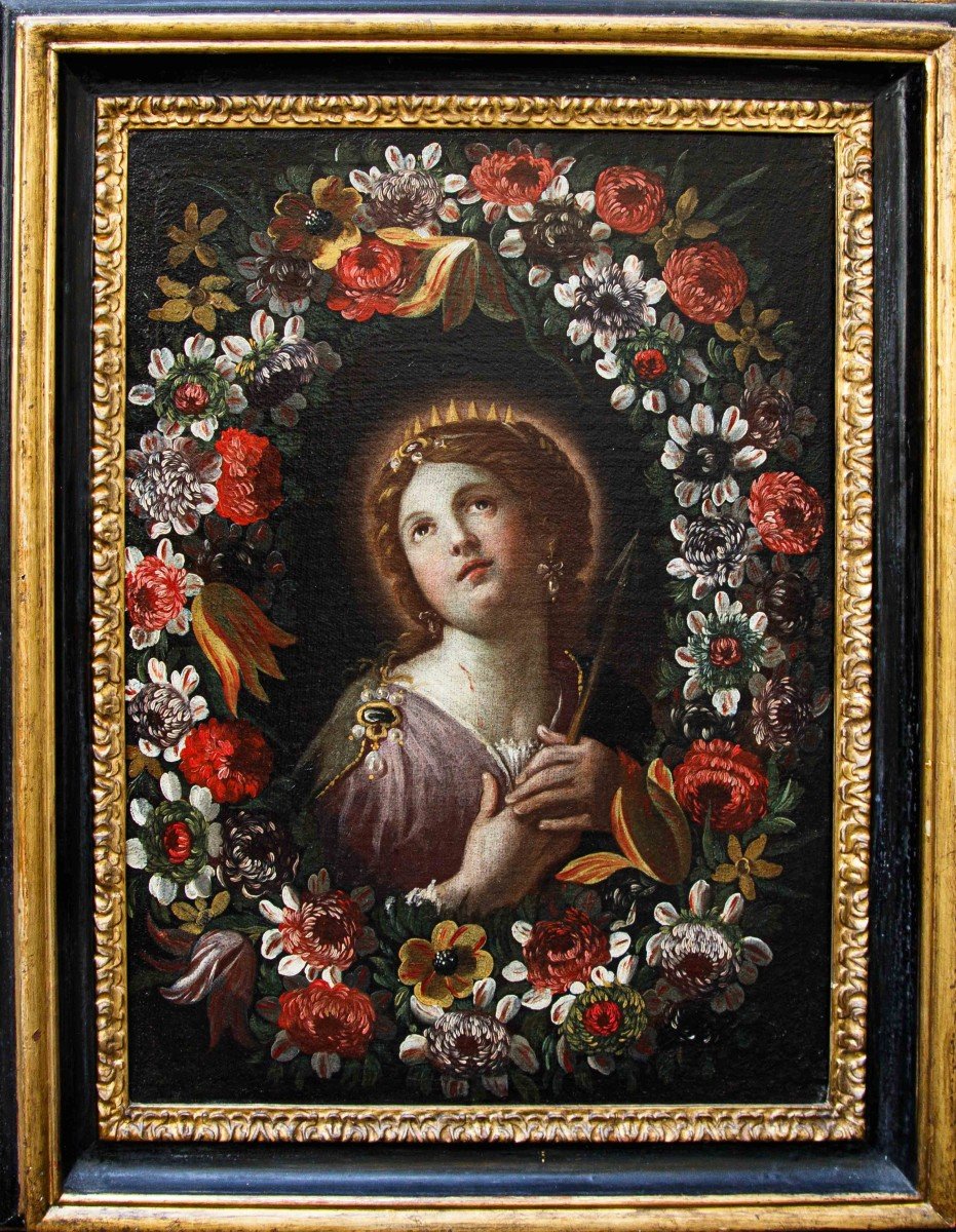 XVII secolo,  Sant’Orsola in Ghirlanda di fiori