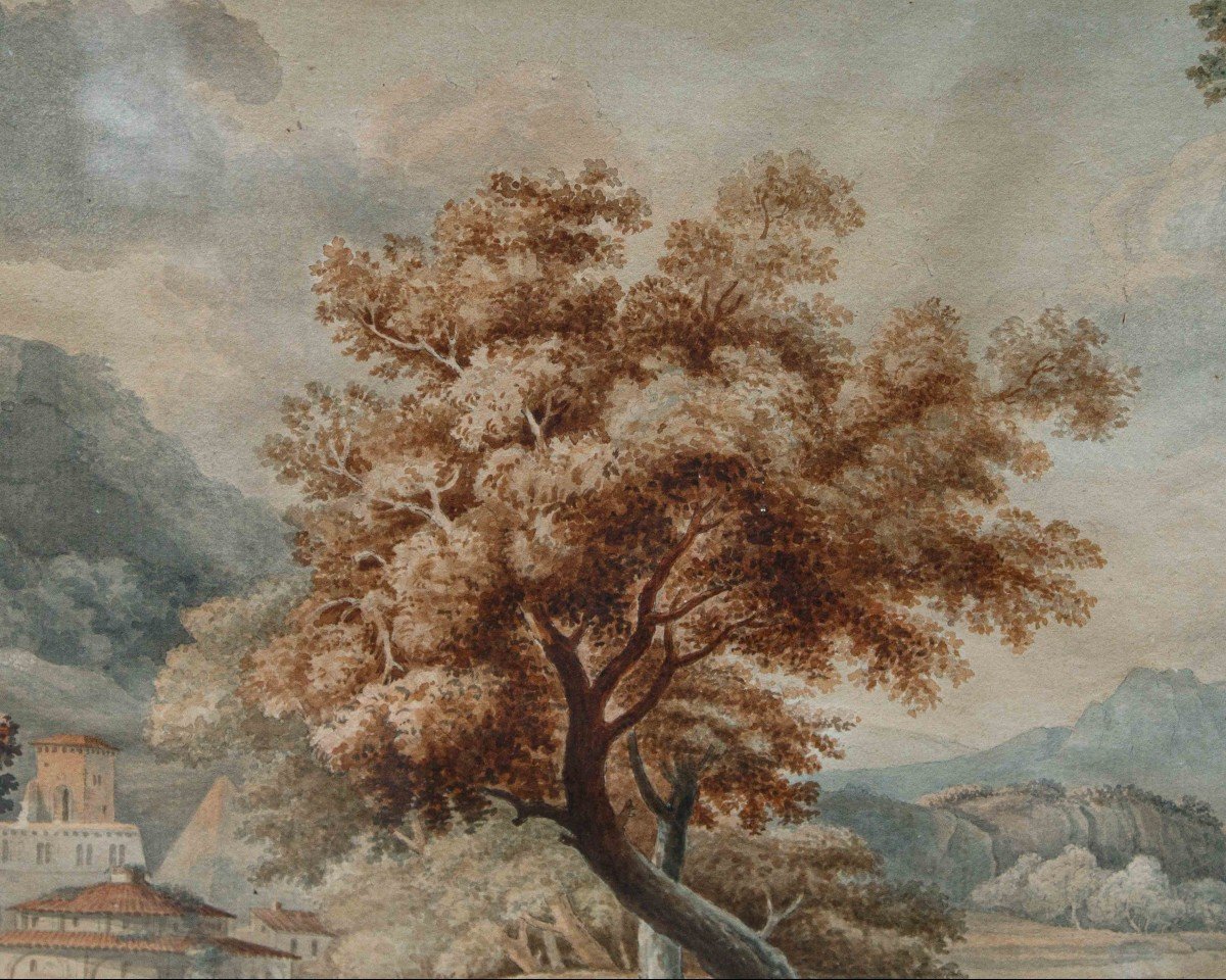 Jean Antoine Constantine d’Aix (1756-1844), Paesaggio Animato -photo-1